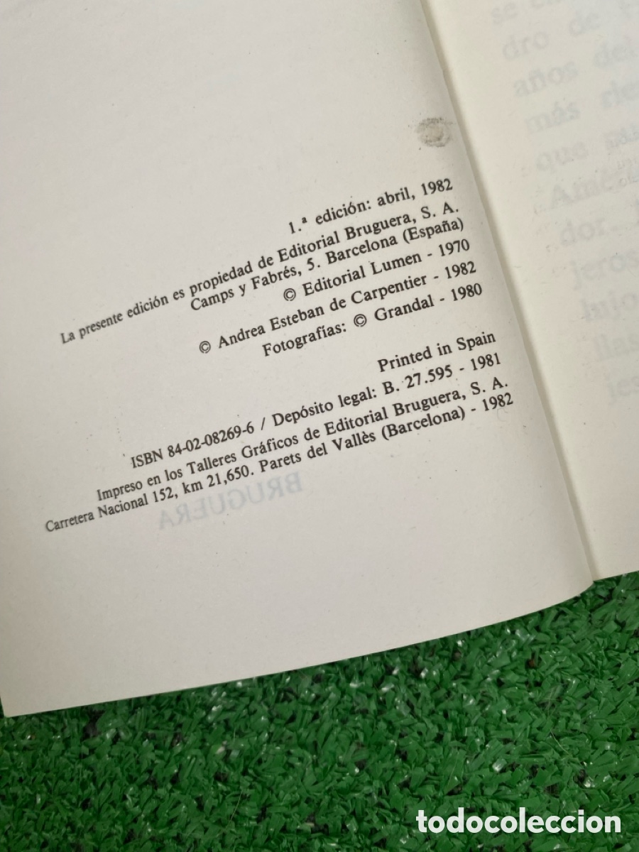 Libros de segunda mano: ALEJO CARPENTIER La ciudad de las columnas - Foto 4