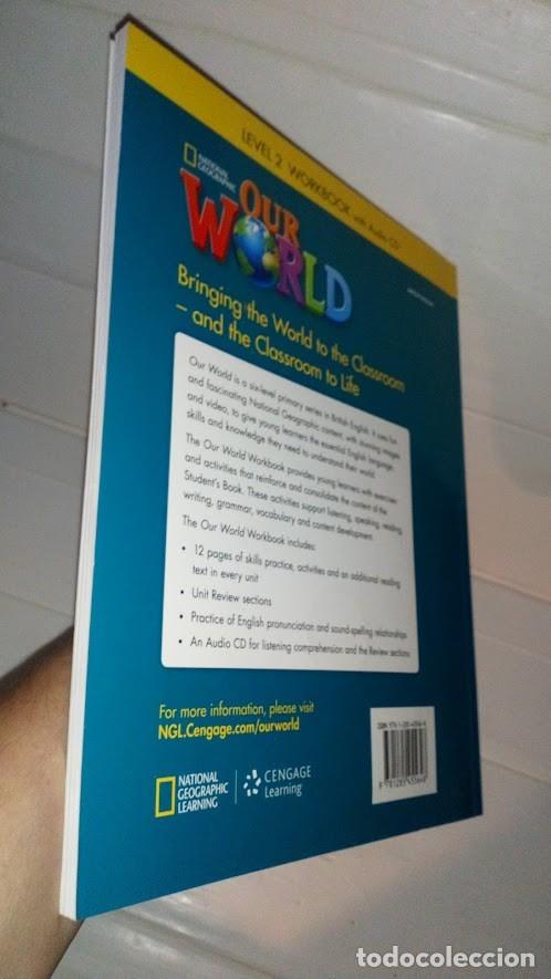 Libros de segunda mano: National Geographic Our World - Level 2 Workbook with Audio CD - 2014 - Foto 4