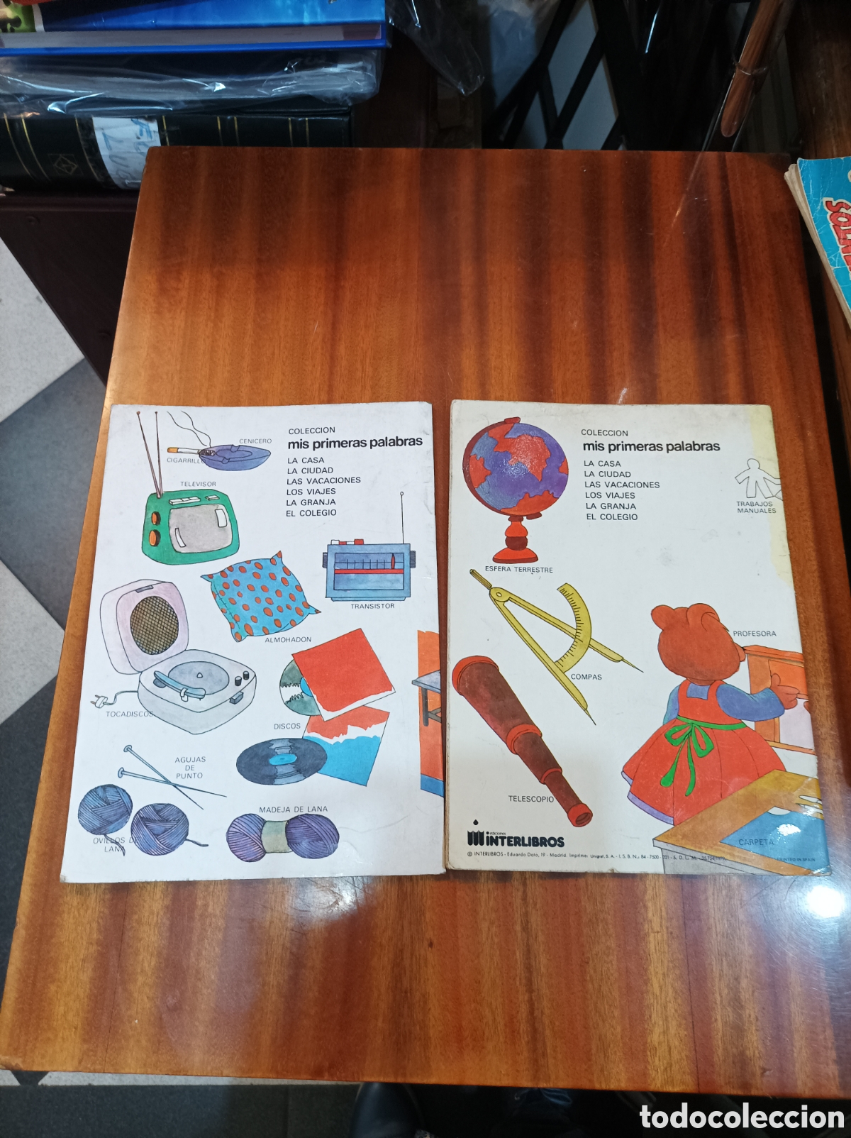 Libros de segunda mano: MIS PRIMERAS PALABRAS:LA CASA ,EL COLEGIO 1979 - Foto 2