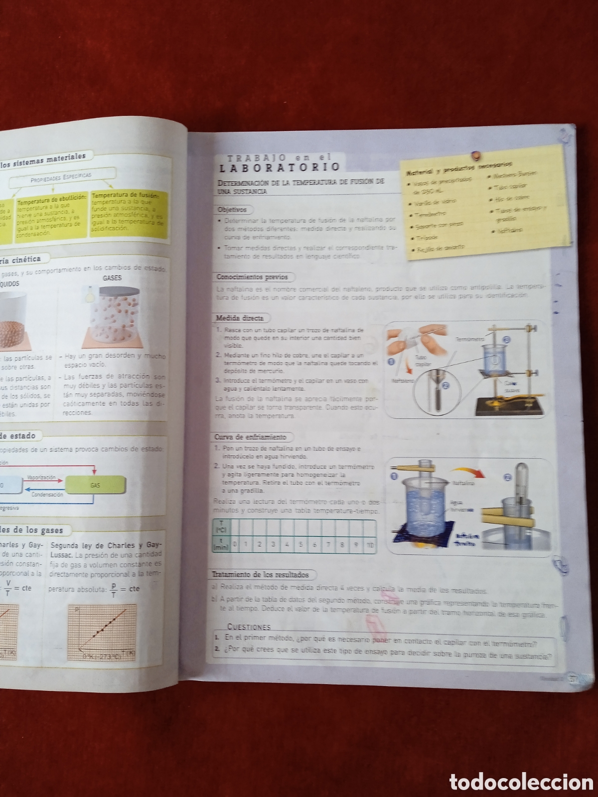 Libros de segunda mano: F&iacute;sica y qu&iacute;mica 3 Eso - Foto 4