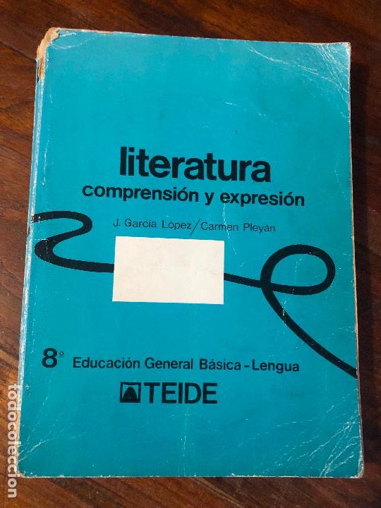 Libros de segunda mano: literatura comprension y expresion 8 EGB, TEIDE - Foto 1