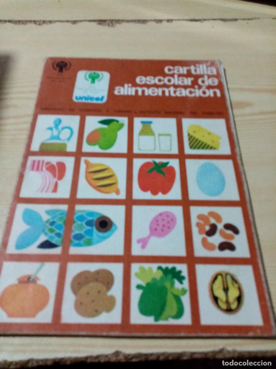 Libros de segunda mano: CARTILLA ESCOLAR DE ALIMENTACION. EST12B4 - Foto 1