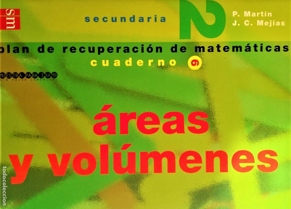 Libros de segunda mano: CUADERNOS DE MATEM&Aacute;TICAS 2&ordm; E.S.O. - EDITORIAL SM - N&Uacute;MEROS 1,3,6 - Foto 11