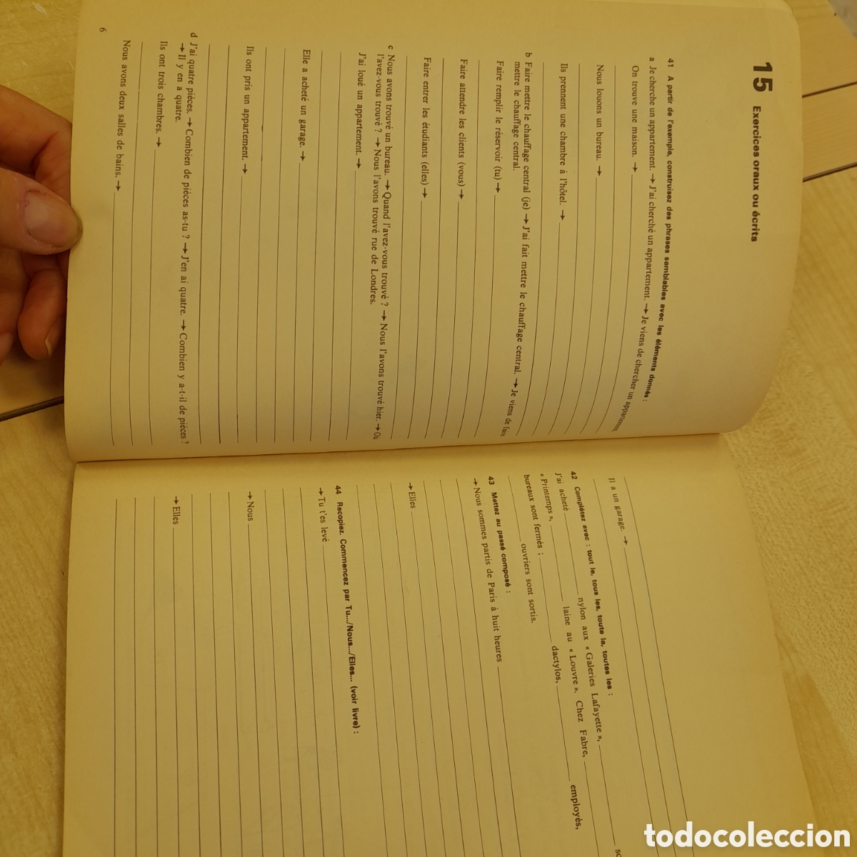 Libros de segunda mano: Le francais et la vie 1. Cahier - Foto 3