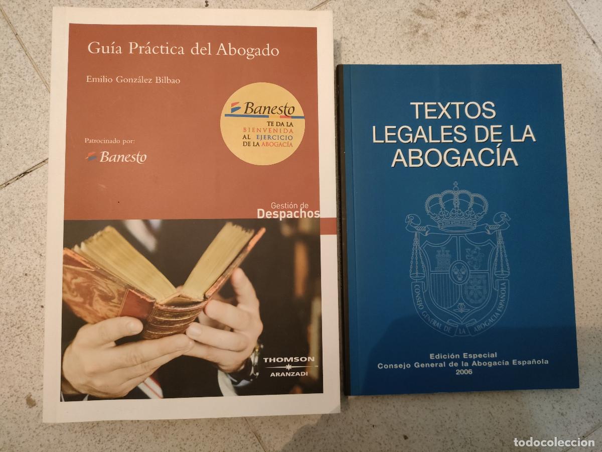 Libros de segunda mano: GUIA PRACTICA DEL ABOGADO + TEXTOS LEGALES ABOGACIA - Foto 1