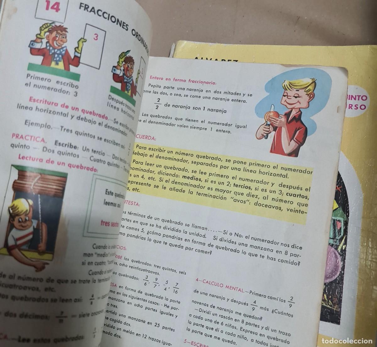 Libros de segunda mano: Matem&aacute;ticas. 3 y 5 curso. &Aacute;lvarez - Foto 5