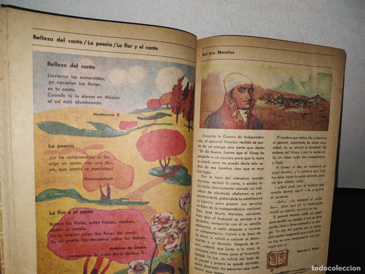 Libros de segunda mano: 89- LIBRO DE PRIMARIA. SEP - ESPA&Ntilde;OL, SEXTO GRADO DE LECTURAS - 1972 - Foto 9