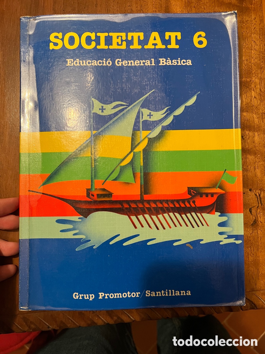 Libros de segunda mano: Societat 6 - Educaci&oacute; General B&agrave;sica - Santillana - Foto 1