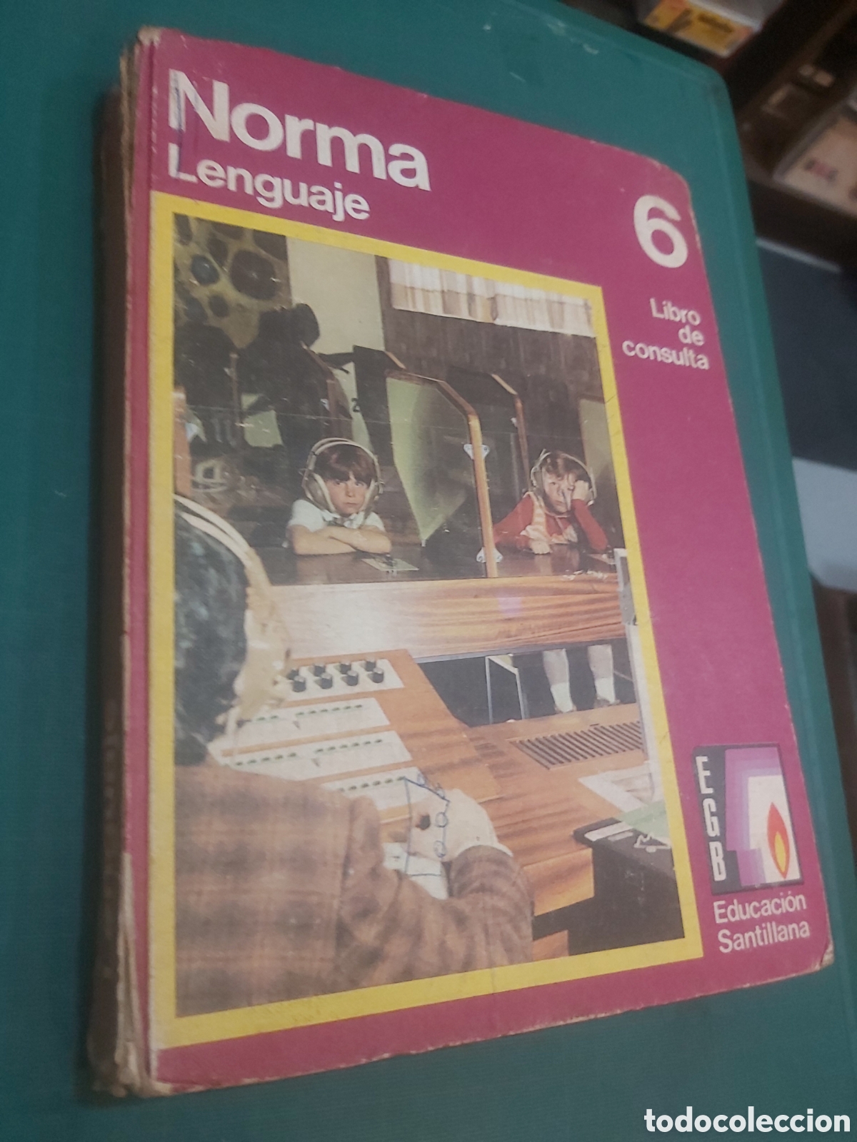Libros de segunda mano: Norma libro texto lenguaje 6 egb Santillana 1973 - Foto 1