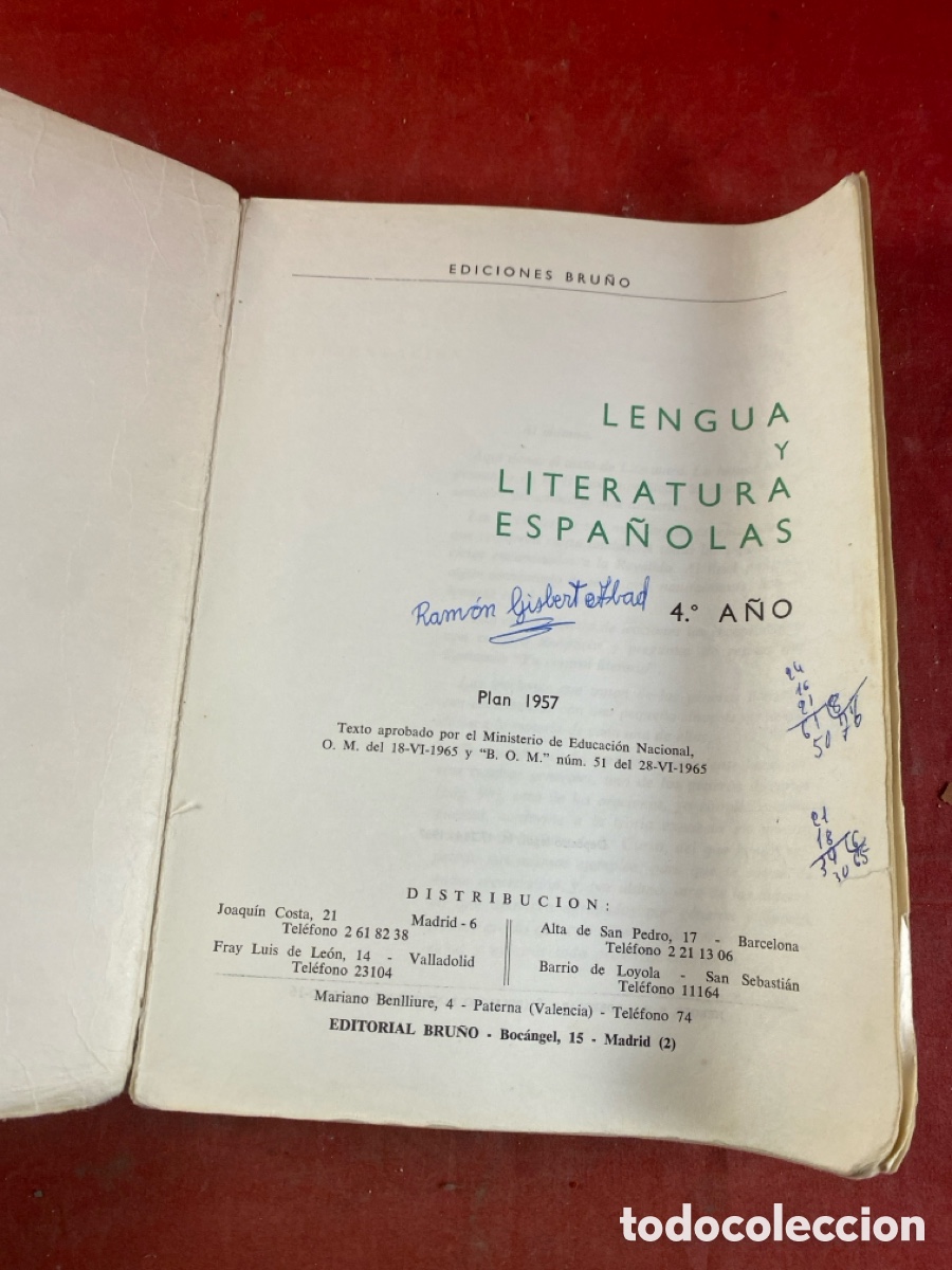 Libros de segunda mano: LENGUA Y LITERATURA ESPA&Ntilde;OLA EDICIONES BRU&Ntilde;O - Foto 2