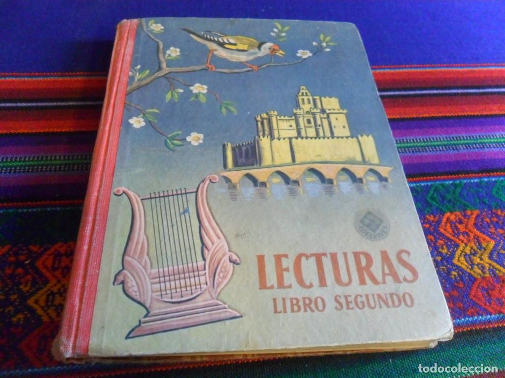 Libros de segunda mano: LECTURAS GRADUADAS LIBRO SEGUNDO. EDELVIVES 1956. DIF&Iacute;CIL. - Foto 1