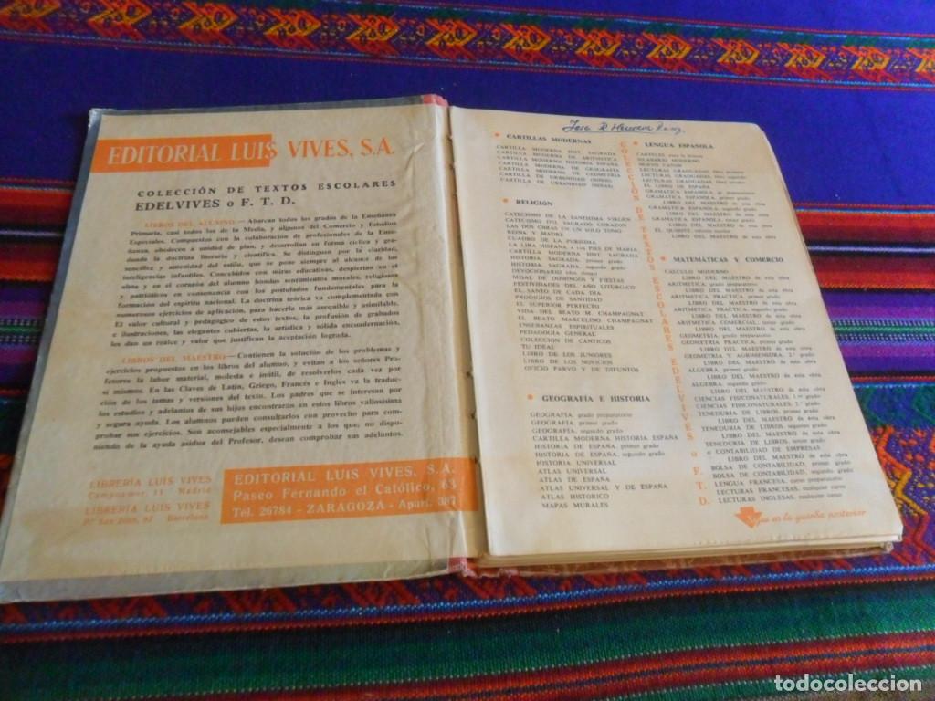 Libros de segunda mano: LECTURAS GRADUADAS LIBRO SEGUNDO. EDELVIVES 1956. DIF&Iacute;CIL. - Foto 4