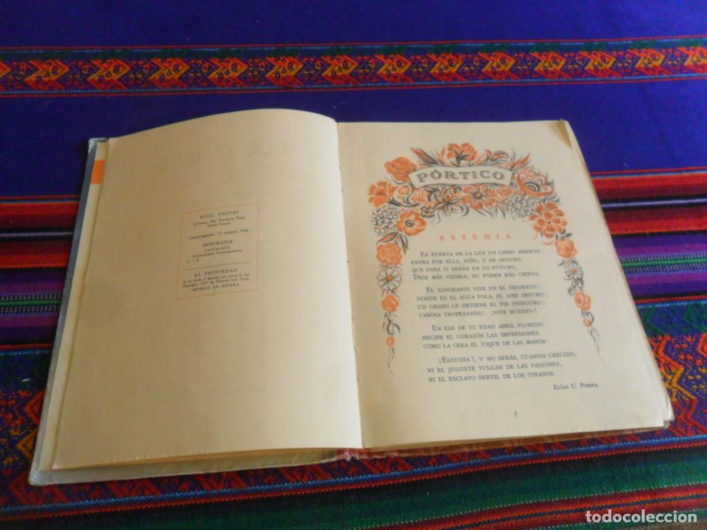 Libros de segunda mano: LECTURAS GRADUADAS LIBRO SEGUNDO. EDELVIVES 1956. DIF&Iacute;CIL. - Foto 6