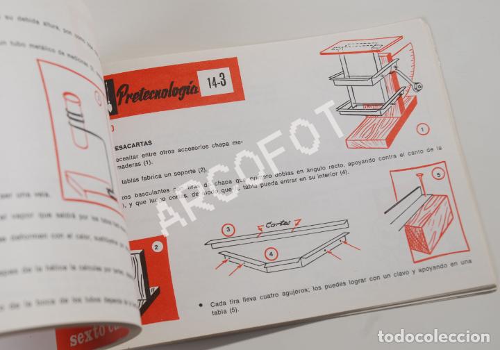 Libros de segunda mano: Libro 6 PRETECNOLOG&Iacute;A - Sexto curso de E.G.B. - Editorial Bru&ntilde;o 1973 - Foto 4