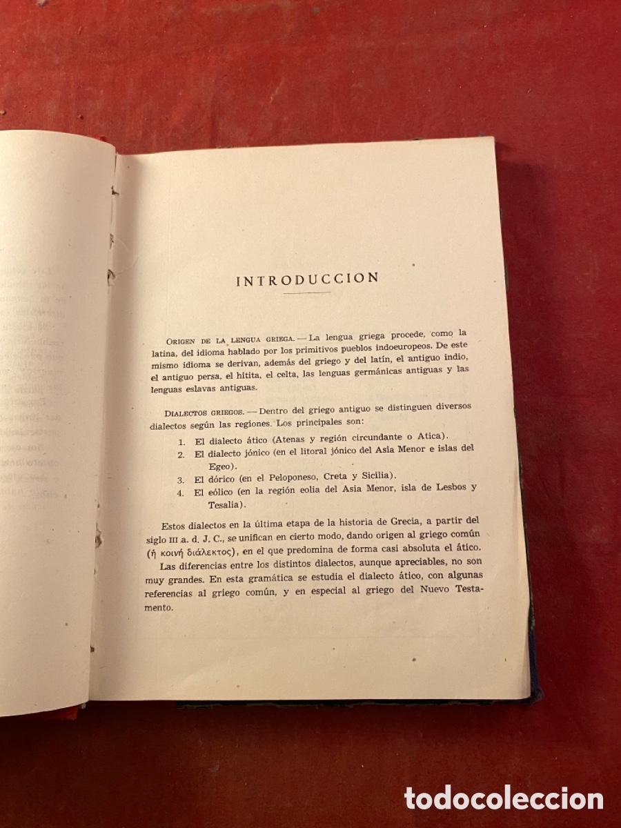 Libros de segunda mano: GRAM&Aacute;TICA DE LA LENGUA GRIEGA - Foto 2