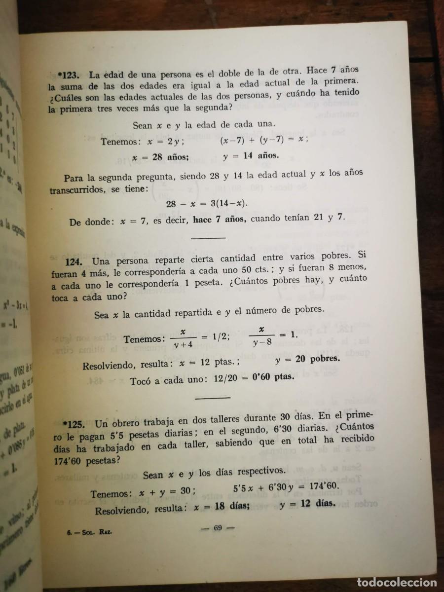 Libros de segunda mano: EDELVIVES. Soluciones razonadas de los problemas de examen de grado - Foto 3