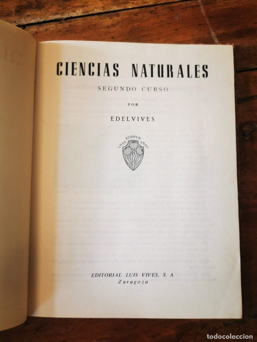 Libros de segunda mano: EDELVIVES. Ciencias naturales. Segundo curso - Foto 2