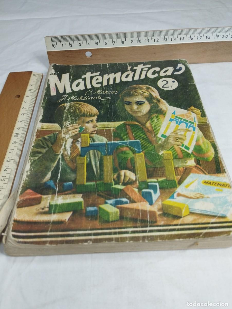 Libros de segunda mano: Matem&aacute;ticas 2&deg;. C. Marcos y F. Mart&iacute;nez, 1966 - Foto 1