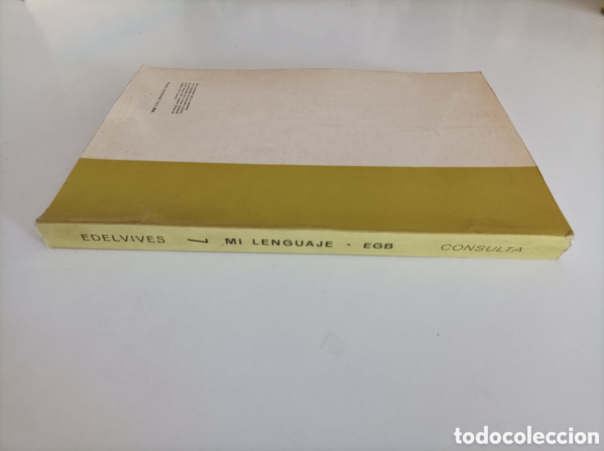 Libros de segunda mano: Mi lenguaje. Consulta. 7&ordm; EGB. Edelvives - Foto 6