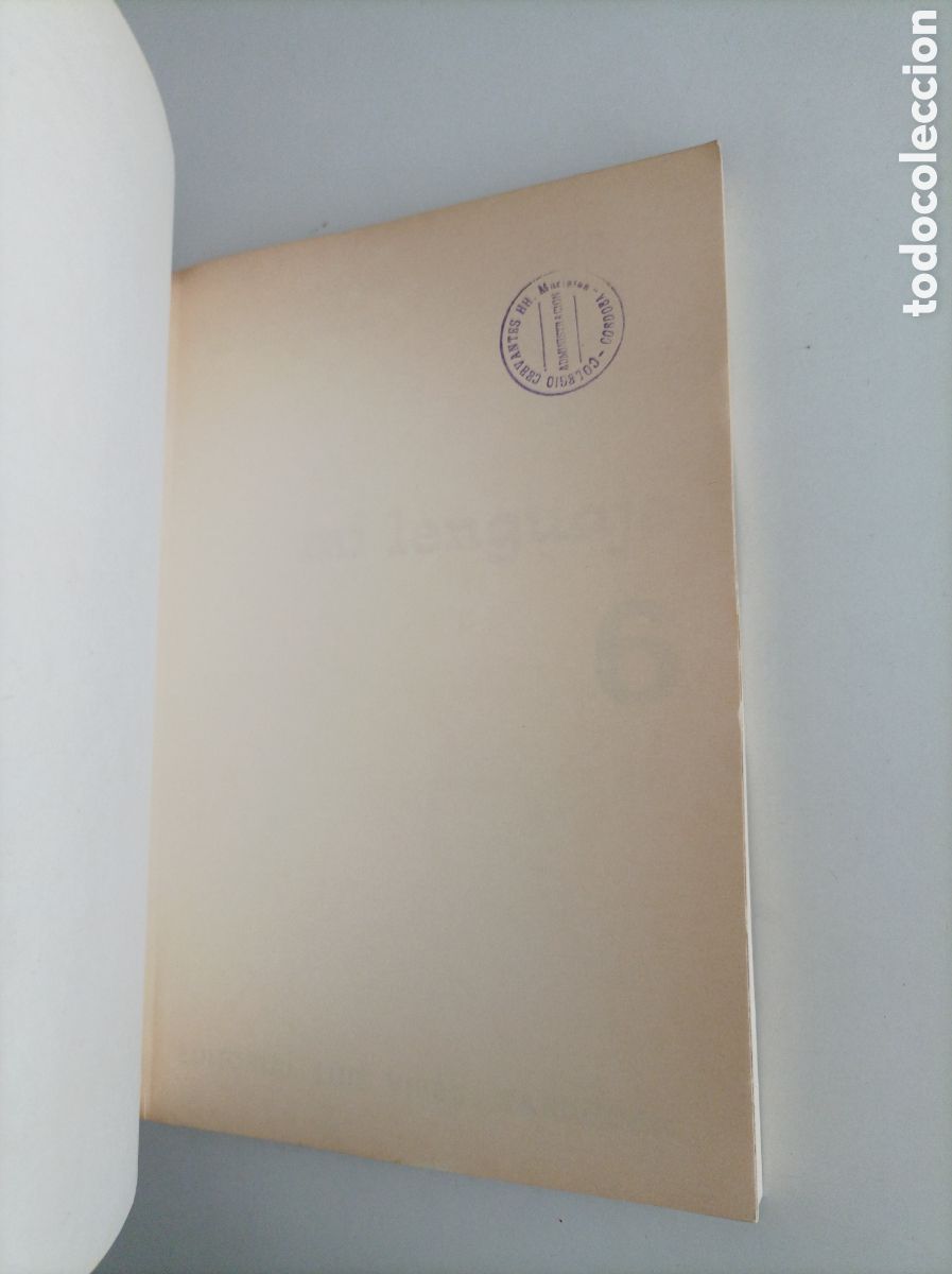 Libros de segunda mano: Mi lenguaje. Consulta. 6&ordm; EGB. Edelvives. - Foto 2