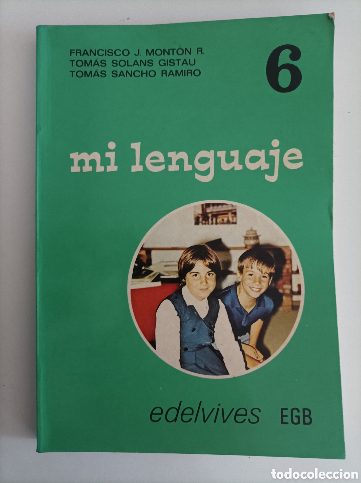 Libros de segunda mano: Mi lenguaje. Consulta. 6&ordm; EGB. Edelvives. - Foto 1