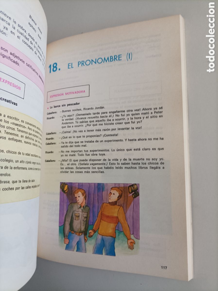 Libros de segunda mano: Mi lenguaje. Consulta. 6&ordm; EGB. Edelvives. - Foto 5