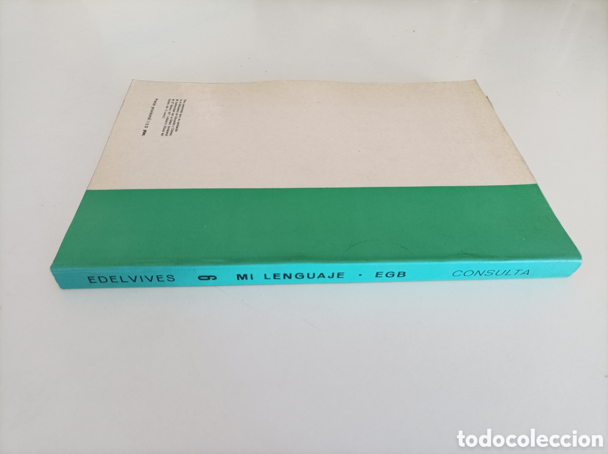 Libros de segunda mano: Mi lenguaje. Consulta. 6&ordm; EGB. Edelvives. - Foto 7