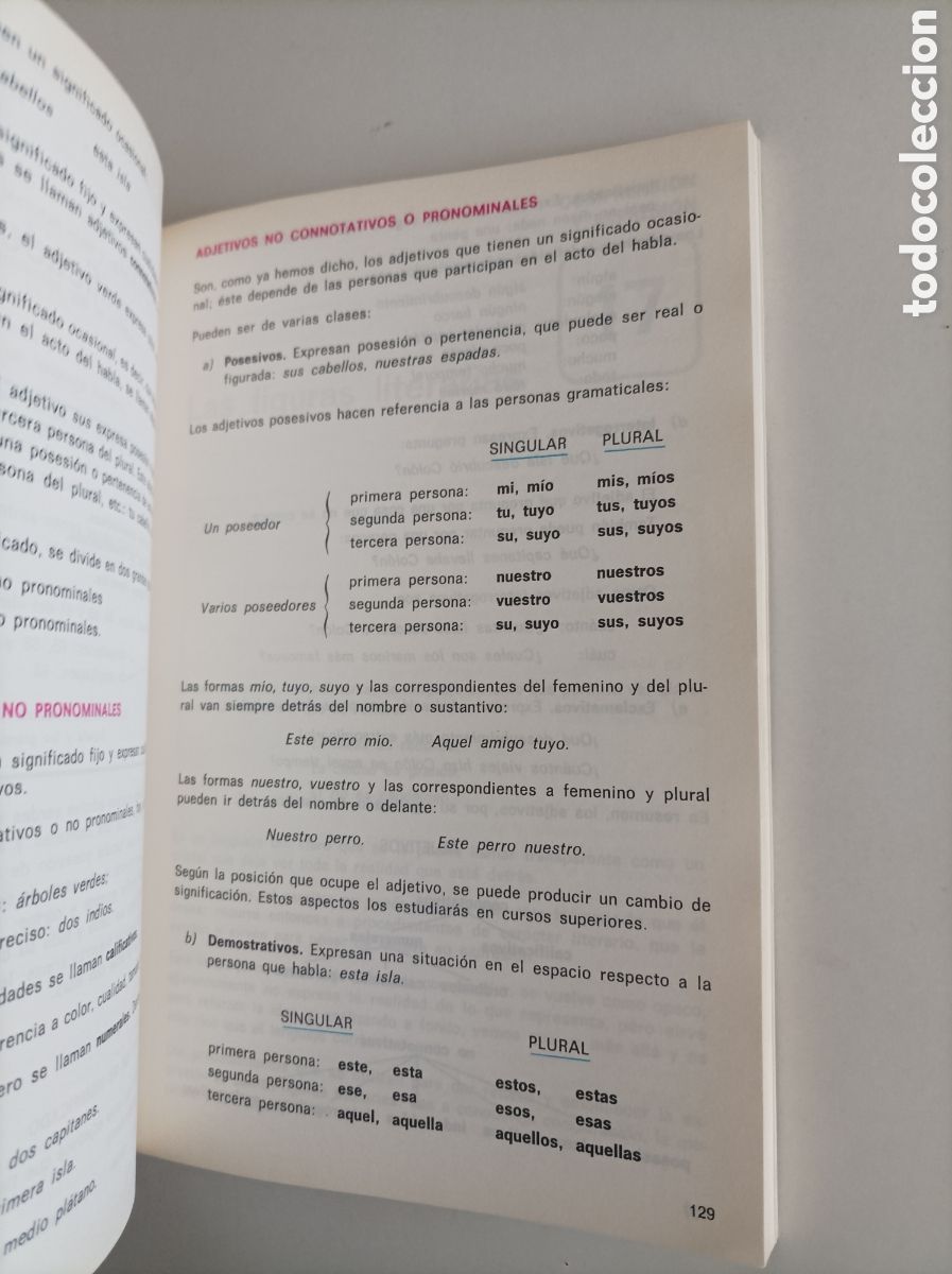 Libros de segunda mano: Mi lenguaje. Consulta. 5&ordm; EGB. Edelvives. - Foto 4