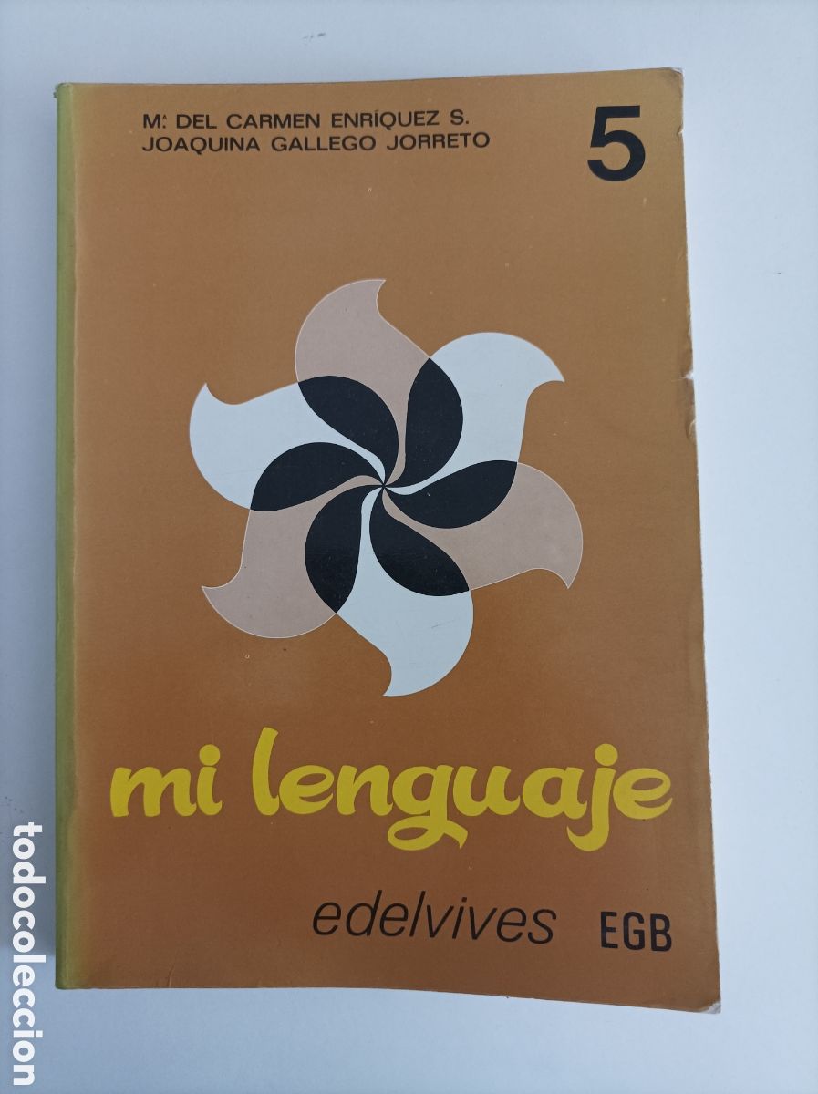Libros de segunda mano: Mi lenguaje. Consulta. 5&ordm; EGB. Edelvives. - Foto 1