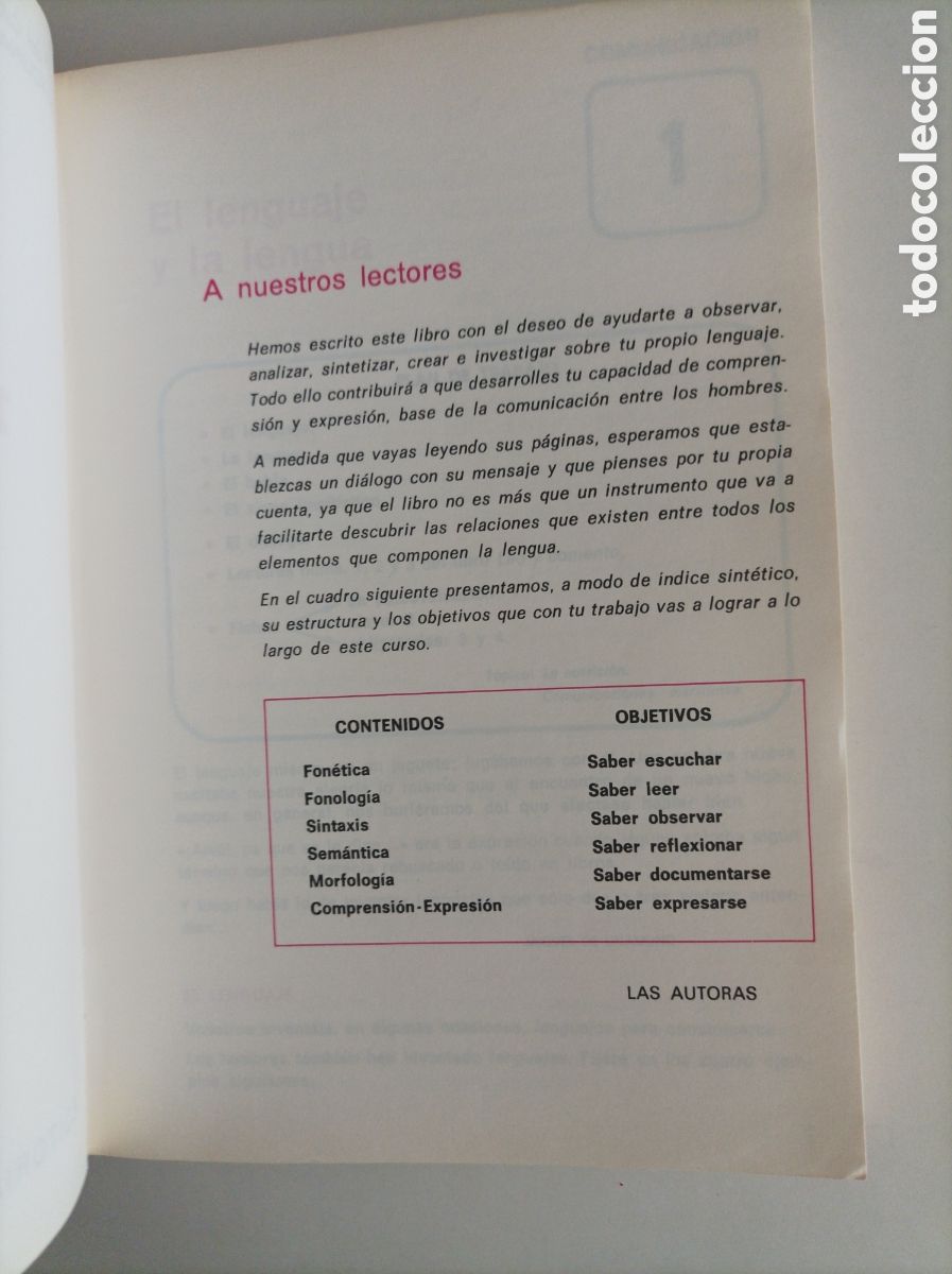 Libros de segunda mano: Mi lenguaje. Consulta. 5&ordm; EGB. Edelvives. - Foto 5