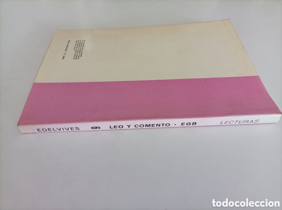 Libros de segunda mano: Leo y comento. Lecturas. 6&ordm; EGB. Edelvives - Foto 4