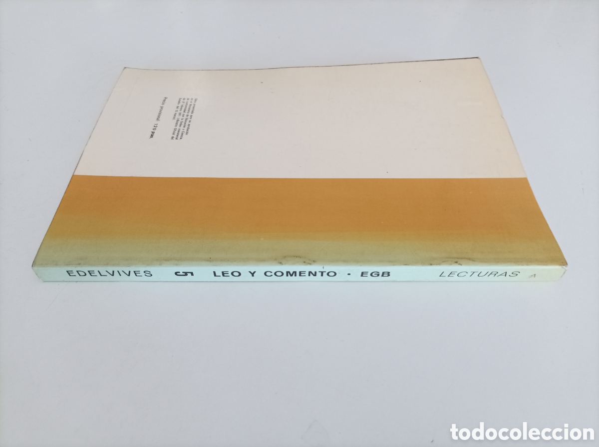 Libros de segunda mano: Leo y comento. Lecturas. 5&ordm; EGB. Edelvives. - Foto 5
