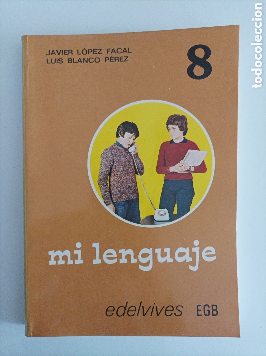 Libros de segunda mano: Mi lenguaje. Consulta. 8&ordm; EGB. Edelvives. - Foto 1
