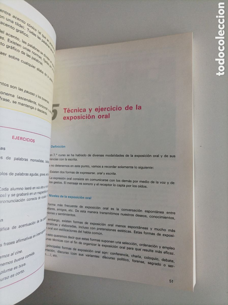 Libros de segunda mano: Mi lenguaje. Consulta. 8&ordm; EGB. Edelvives. - Foto 5