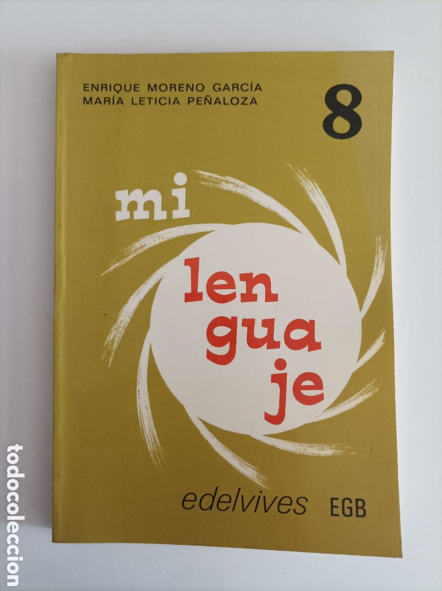 Libros de segunda mano: Mi lenguaje. Contenidod. 8&ordm; EGB. Edelvives - Foto 1