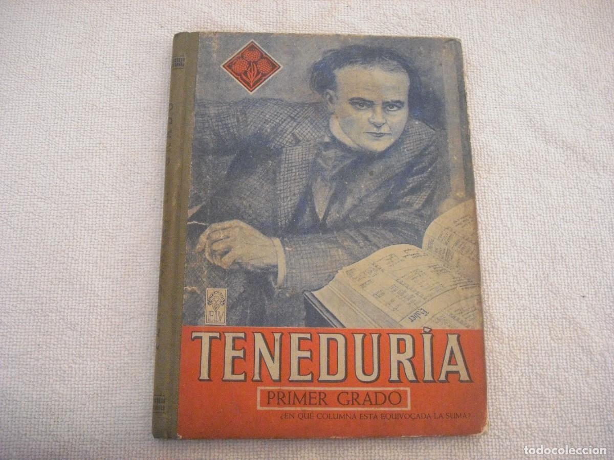 Libros de segunda mano: TENEDURIA DE LIBROS PRIMER GRADO 1948. ED. LUIS VIVES. - Foto 1