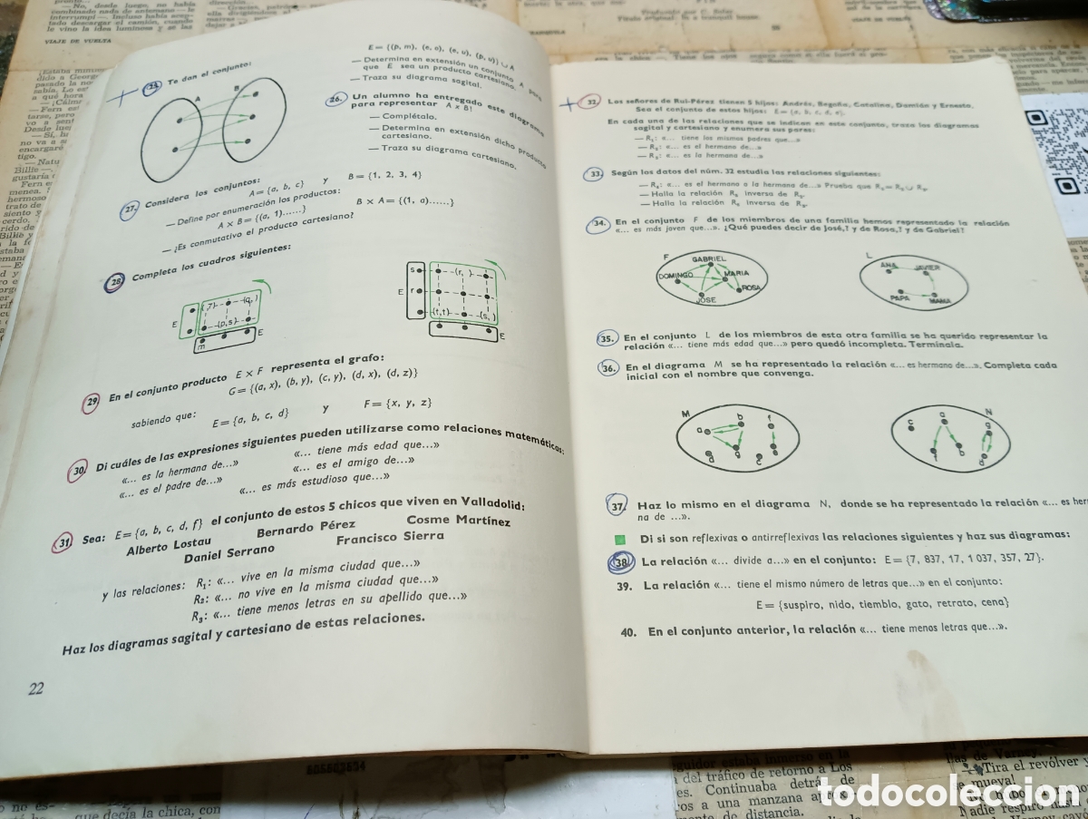 Libros de segunda mano: Matematica Moderna 3 Curso. Bru&ntilde;o - Foto 6