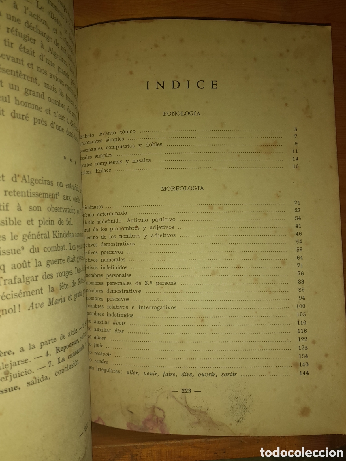 Libros de segunda mano: FRANC&Eacute;S PRIMER CURSO EDITORIAL LUIS VIVES 1946 - Foto 12
