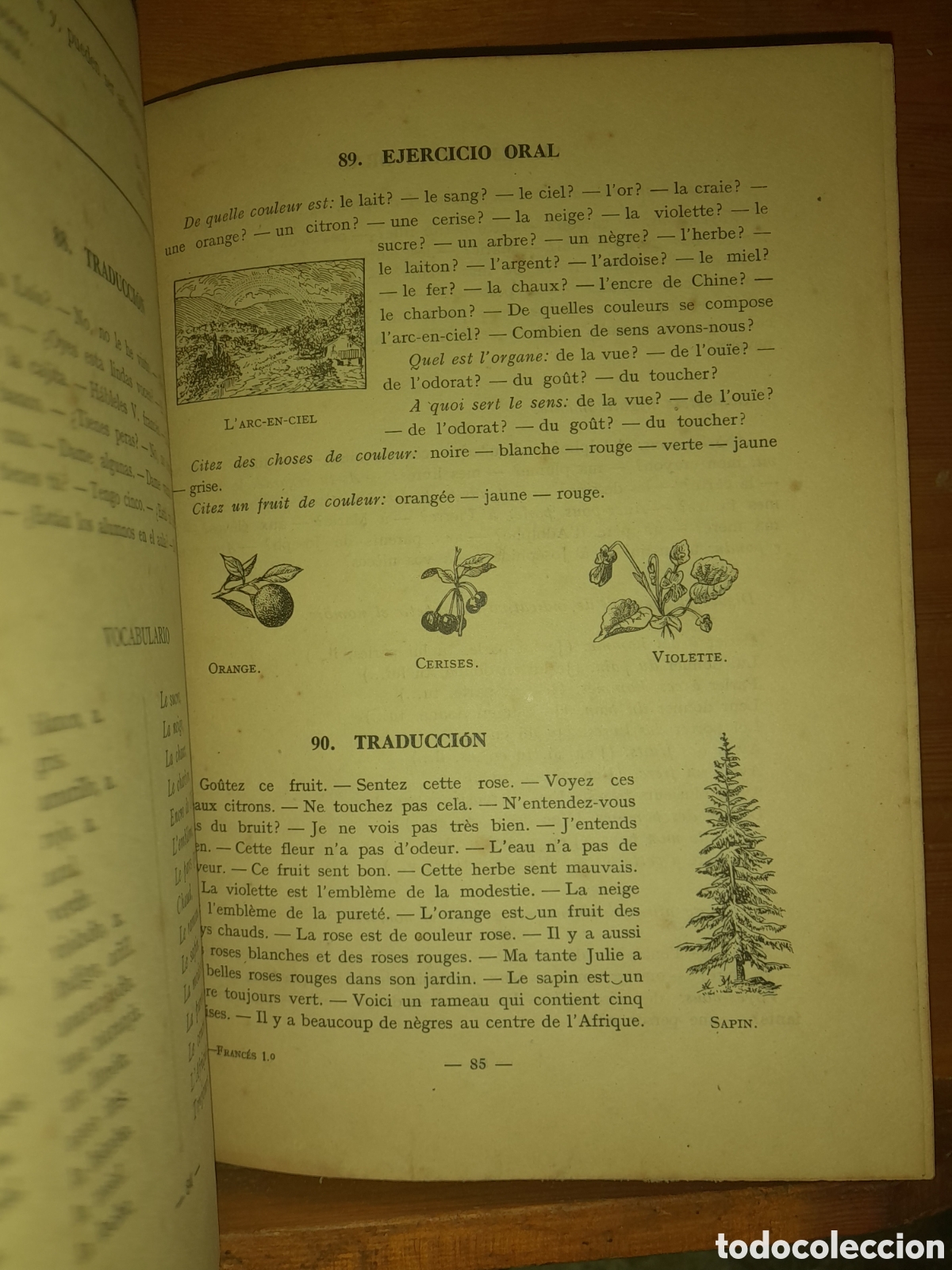 Libros de segunda mano: FRANC&Eacute;S PRIMER CURSO EDITORIAL LUIS VIVES 1946 - Foto 16