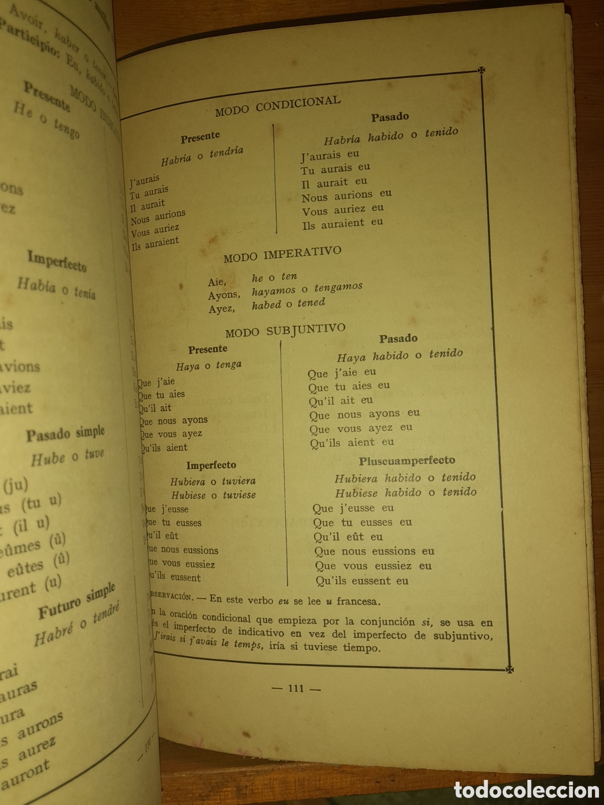 Libros de segunda mano: FRANC&Eacute;S PRIMER CURSO EDITORIAL LUIS VIVES 1946 - Foto 17