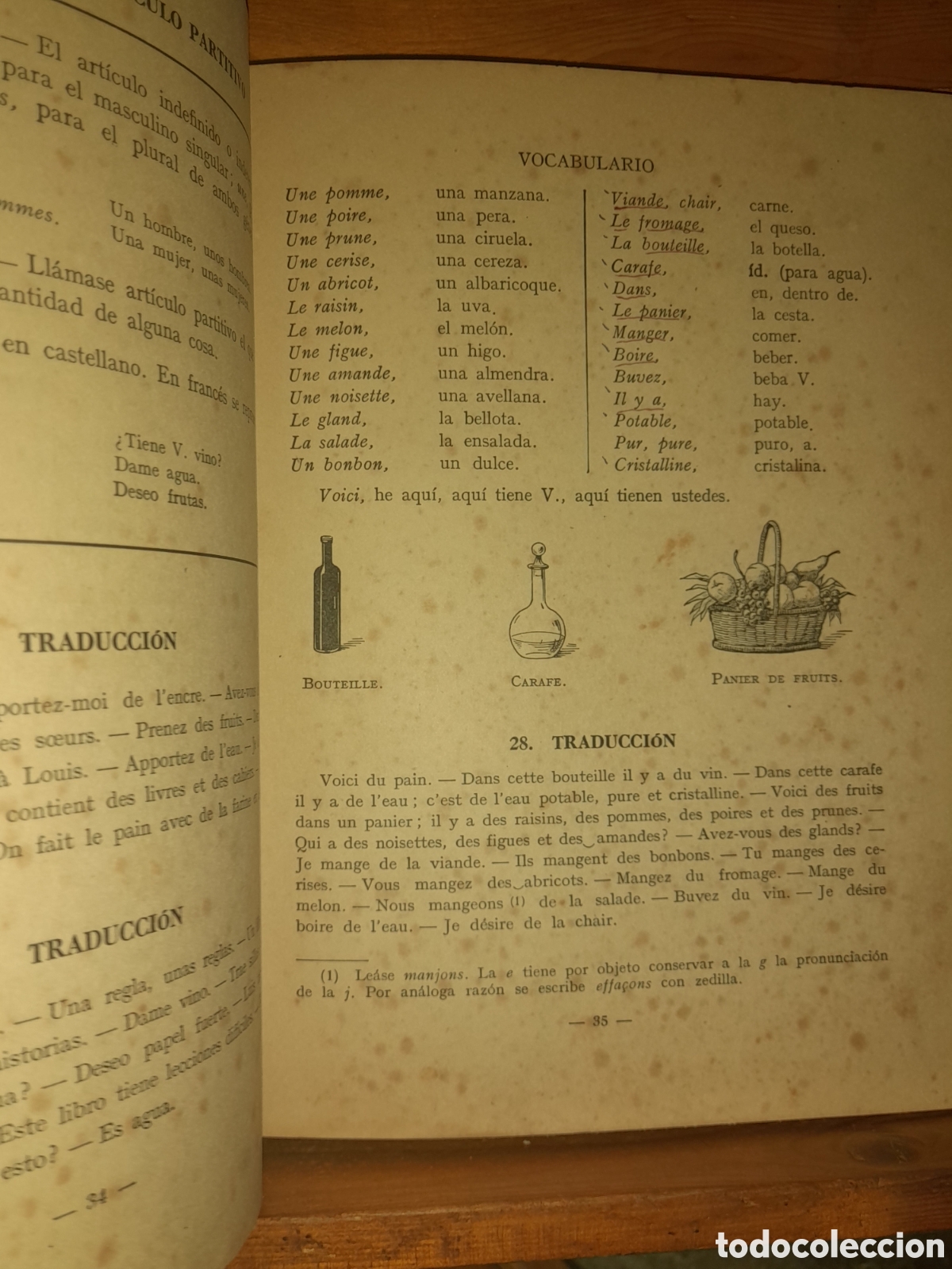 Libros de segunda mano: FRANC&Eacute;S PRIMER CURSO EDITORIAL LUIS VIVES 1946 - Foto 20