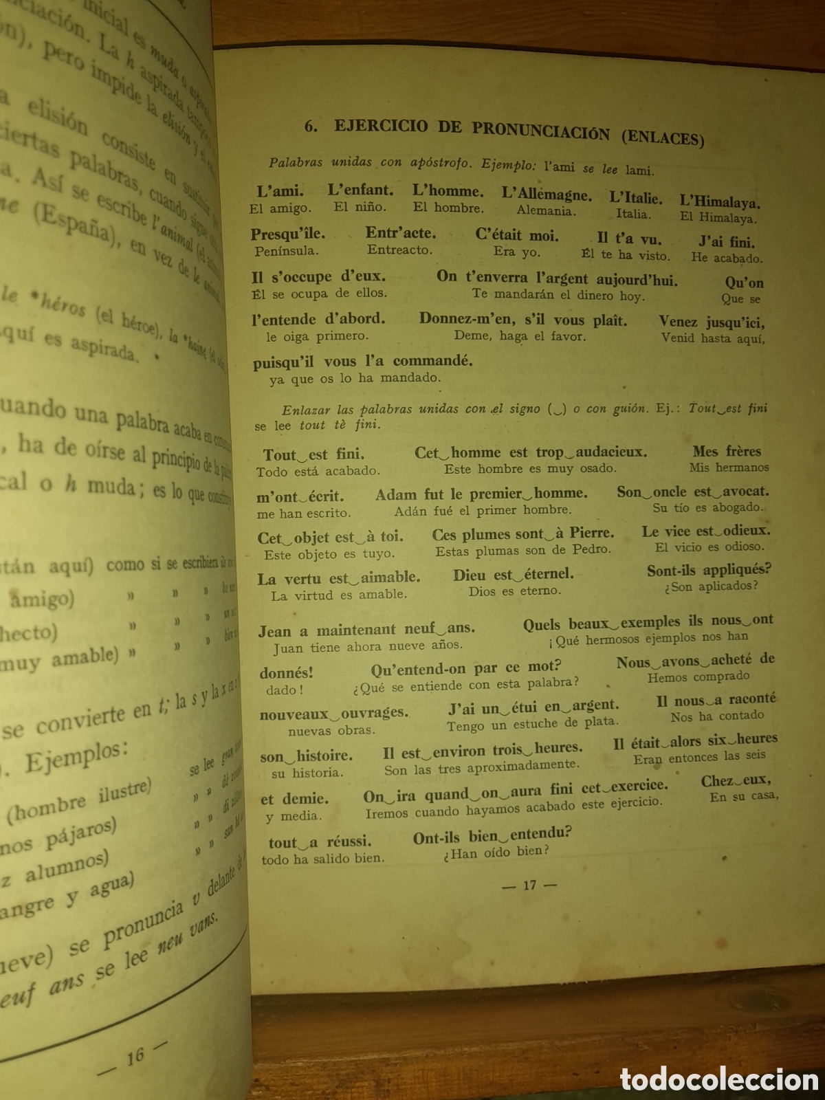 Libros de segunda mano: FRANC&Eacute;S PRIMER CURSO EDITORIAL LUIS VIVES 1946 - Foto 21