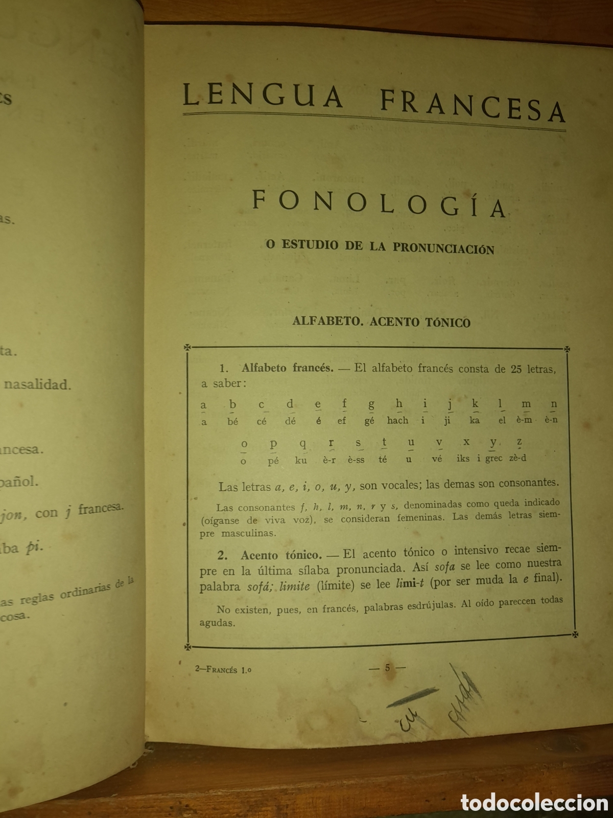 Libros de segunda mano: FRANC&Eacute;S PRIMER CURSO EDITORIAL LUIS VIVES 1946 - Foto 22