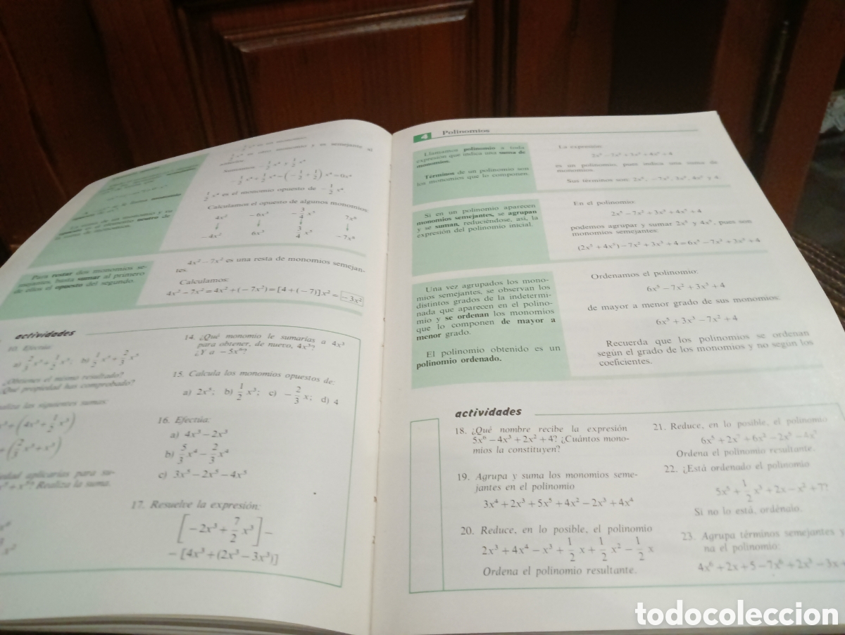 Libros de segunda mano: Matem&aacute;ticas Azimut 8 E.G.B . Anaya - Foto 3