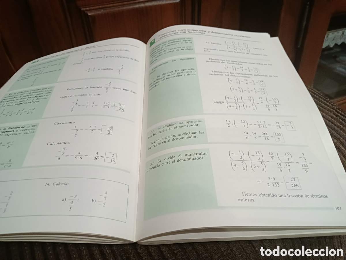 Libros de segunda mano: Matem&aacute;ticas Azimut 8 E.G.B . Anaya - Foto 4