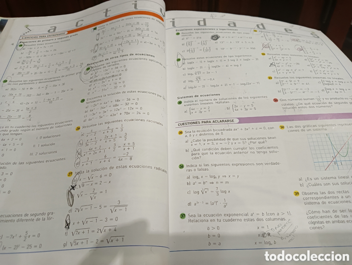 Libros de segunda mano: Matem&aacute;ticas 4 Eso . SM - Foto 8