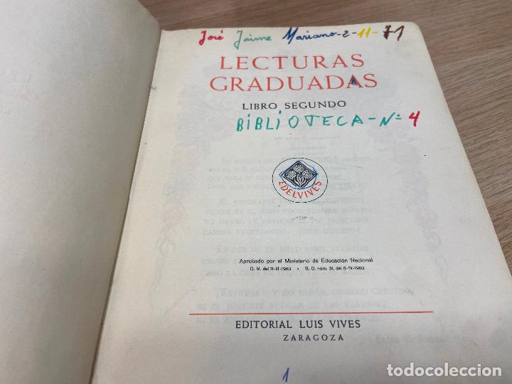 Libros de segunda mano: LECTURAS GRADUADAS LIBRO SEGUNDO. EDITORIAL LUIS VIVES. 1958 - Foto 4