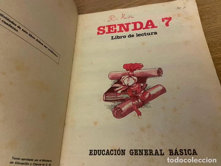Libros de segunda mano: SENDA 7. LIBRO DE LECTURA. SANTILLANA 1985 - Foto 2