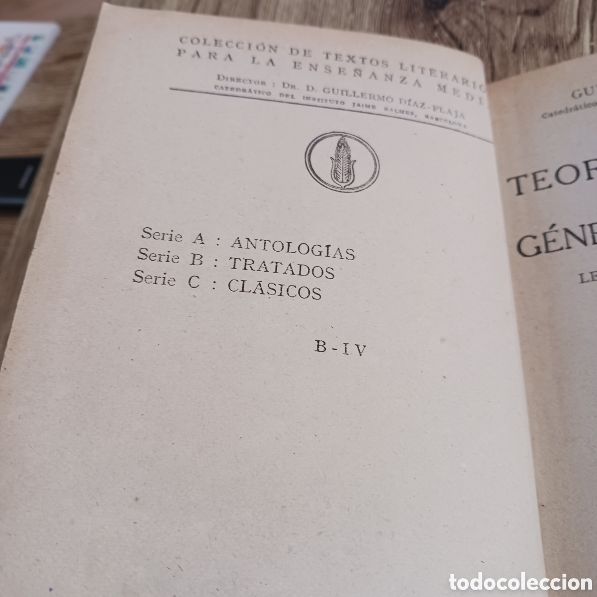 Libros de segunda mano: Teor&iacute;a e Historia de los G&eacute;neros Literarios - Foto 3