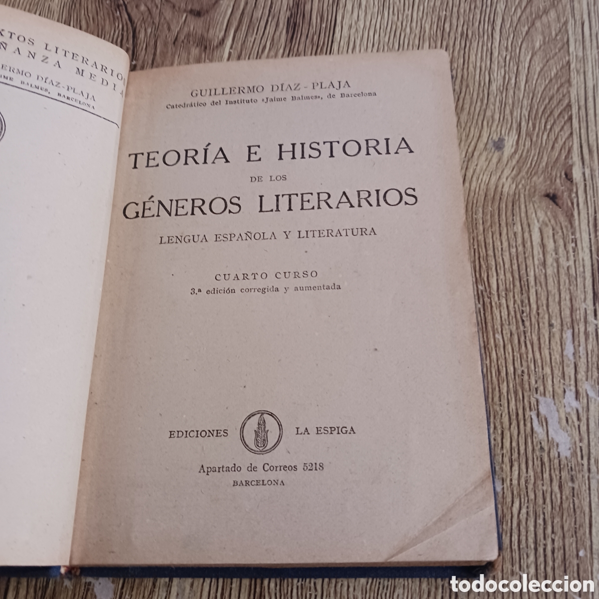 Libros de segunda mano: Teor&iacute;a e Historia de los G&eacute;neros Literarios - Foto 4
